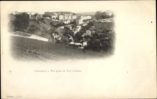 Ak Constantine, Algerien, Blick vom Fort Bellevue aus