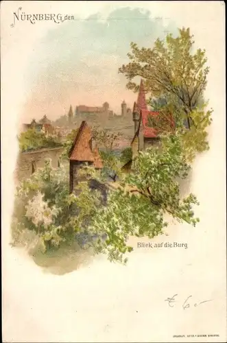 Litho Nürnberg in Mittelfranken, Burg
