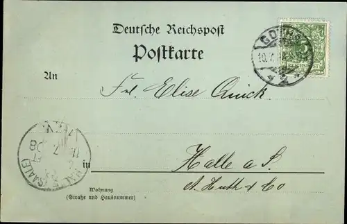 Ak Gotha in Thüringen, englische Kirche