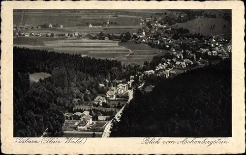 Ak Tabarz Thüringer Wald, Gesamtansicht, Aschenbergstein