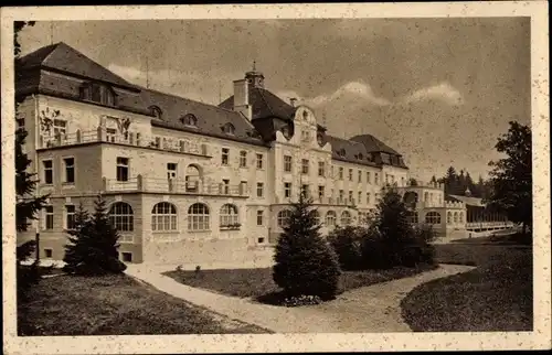 Ak Kirchseeon, Sanatorium, Rückansicht