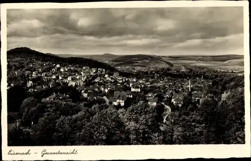 Ak Lutherstadt Eisenach in Thüringen, Gesamtansicht