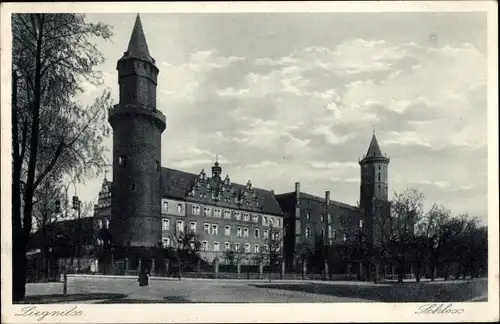 Ak Legnica Liegnitz Schlesien, Schloss, Zamek