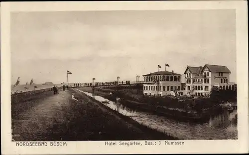 Ak Nordseebad Büsum, Hotel Seegarten