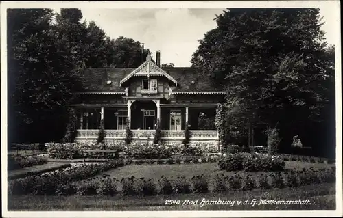 Ak Bad Homburg vor der Höhe Hessen, Molkenanstalt