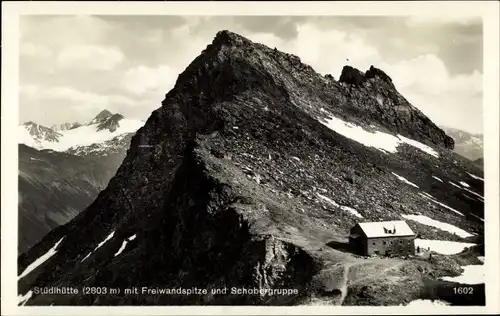 Ak Stüdl-Hütte, Freiwandspitze und Schobergruppe