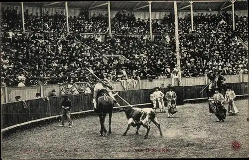 Ak Stierkampf, Pique Luck