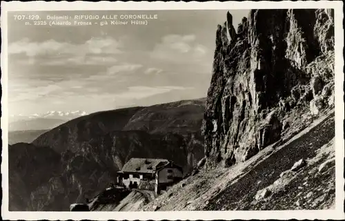 Ak Nova Levante Südtirol, Rifugio Alle Coronelle, Kölner Hütte