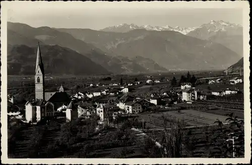 Ak Terlan Terlano Südtirol, Gesamtansicht mit Kirche