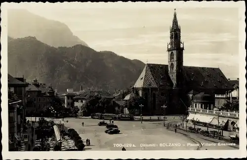 Ak Bozen Bolzano Südtirol, Piazza Vittorio Emanuele