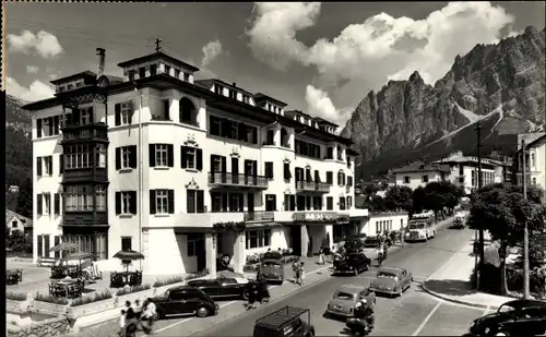 Ak Cortina d'Ampezzo Veneto, Hotel Bellevue