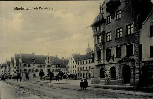 Ak Mindelheim im Unterallgäu, Frundsberg