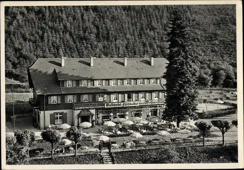 Ak Lichtenthal Lichtental Baden Baden am Schwarzwald, Waldhotel Fischkultur