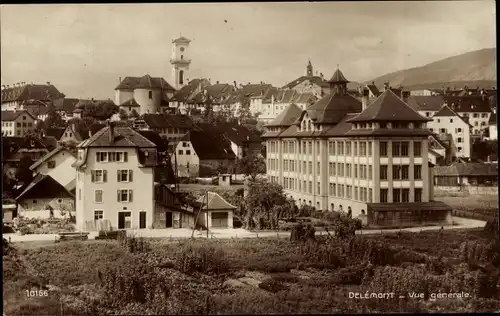 Ak Delsberg Delémont Kanton Jura, Gesamtansicht