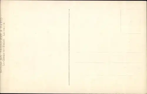 Ak Ste. Croix Kt. Waadt Schweiz, L'eglise, mer de Brouillard et les Alpes