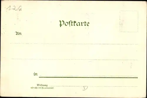 Litho Hannover in Niedersachsen, Schiffgraben, Kriegerdenkmal