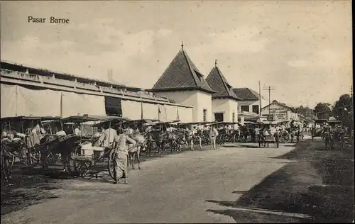 Ak Batavia Jakarta Java Indonesien, Pasar Baroe