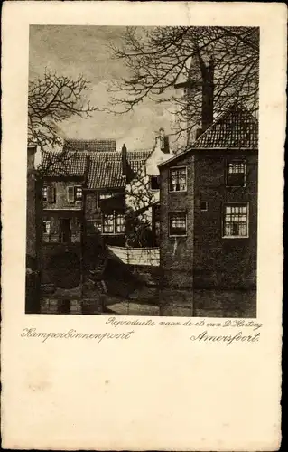 Ak Amersfoort Utrecht Niederlande, Kamperbinnenpoort