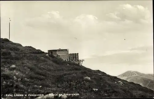 Ak Zakopane Hohe Tatra Polen, meteorologiczna na Kasprowym