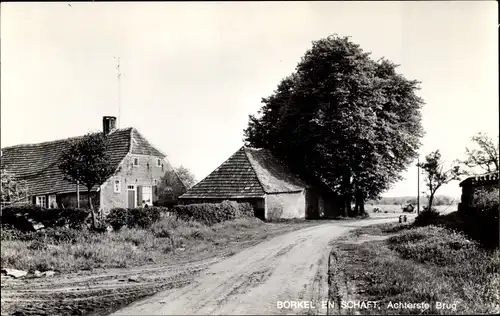 Ak Borkel en Schaft Nordbrabant Niederlande, Achterste Brug