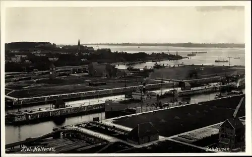 Ak Holtenau Kiel in Schleswig Holstein, Schleusen