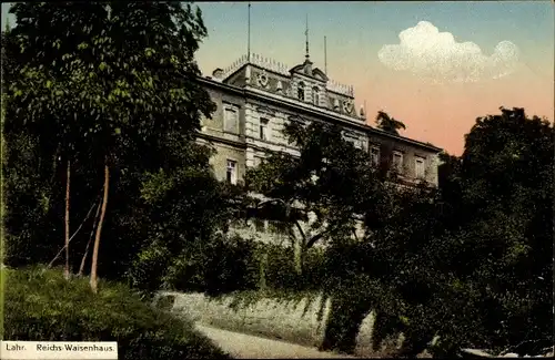 Ak Lahr im Schwarzwald Baden, Reichs Waisenhaus