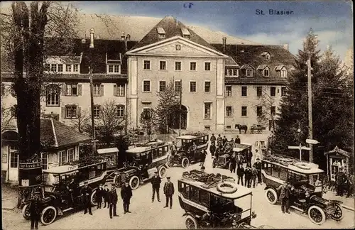 Ak St. Blasien im Südschwarzwald Baden Württemberg, Kur Verein, Partie bei den Taxis