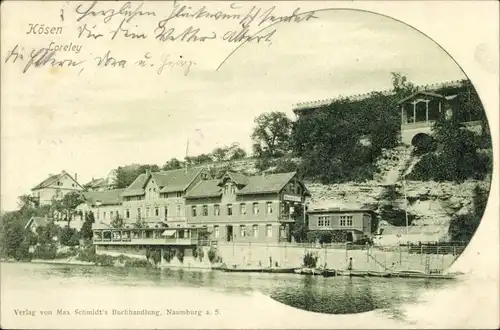 Ak Bad Kösen Naumburg an der Saale, Loreley