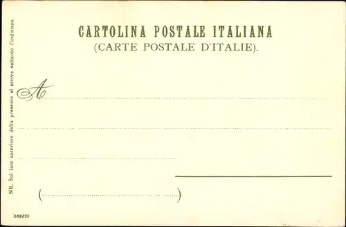 Künstler Litho Wielandt, M., Porlezza Lombardia, Straßenpartie, Hund, Passanten