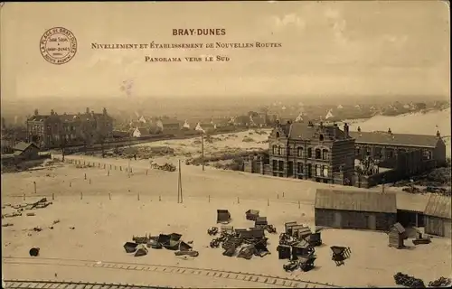 Ak Bray Dunes North, Nivellierung und Einrichtung neuer Straßen