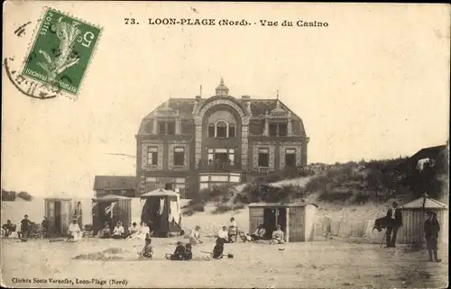 Ak Loon Plage Nord, Le Casino, Strandpartie, Urlauber