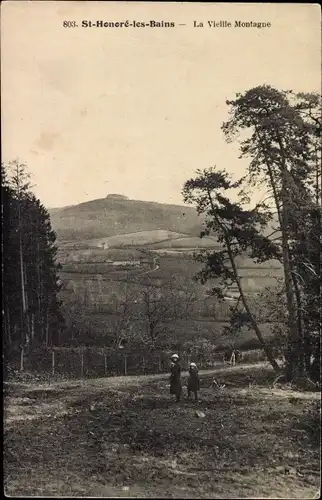 Ak Saint Honoré les Bains Nièvre, La Vieille Montagne