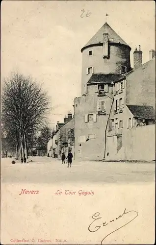 Ak Nevers Nièvre, La Tour Goguin