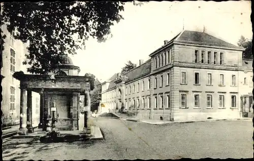 Ak Bourbonne les Bains Haute Marne, La Buvette, les Bains Civils