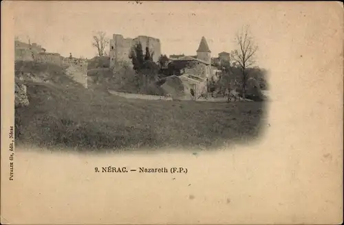 Ak Nérac Lot et Garonne, Nazareth