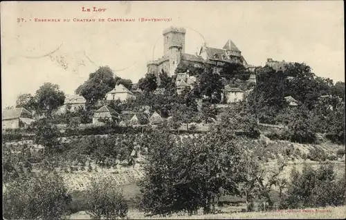 Ak Prudhomat Lot, Chateau de Castelnau Bretenoux