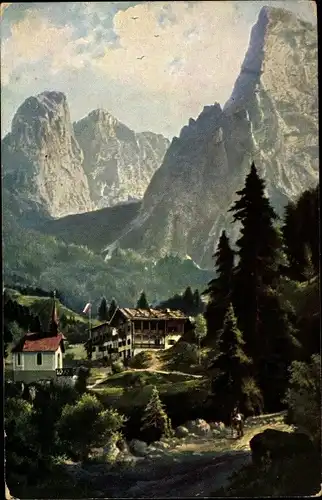 Ak Hinterbärenbad in Tirol, Panorama
