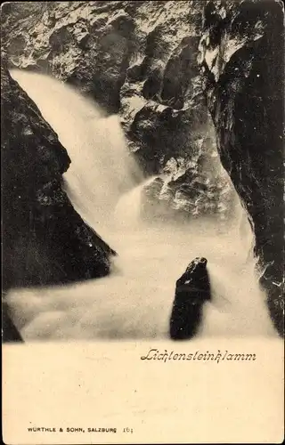 Ak Sankt Johann im Pongau in Salzburg, Liechtensteinklamm