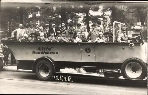 Foto Ak Berlin Mitte, Elite Rundfahrten, Unter den Linden