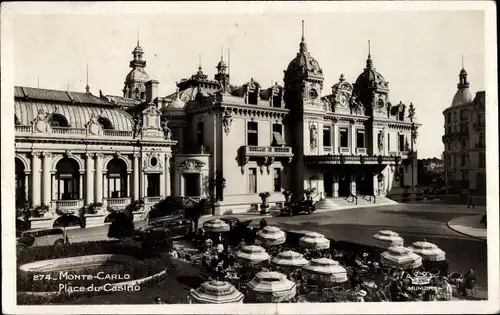 Ak Monte-Carlo Monaco, Place du Casino