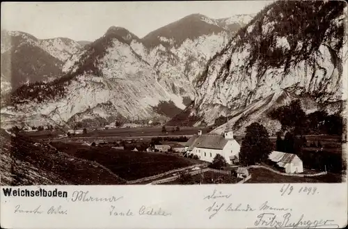 Ak Weichselboden Steiermark, Panorama