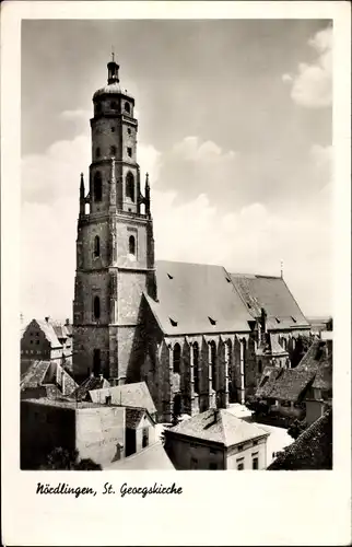 Ak Nördlingen in Schwaben, Sankt-Georgskirche