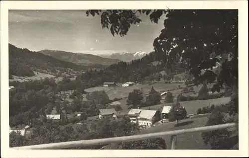 Foto Ak Oberstaufen im Allgäu, Gesamtansicht