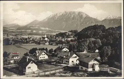 Ak Oberaudorf in Oberbayern, Gesamtansicht