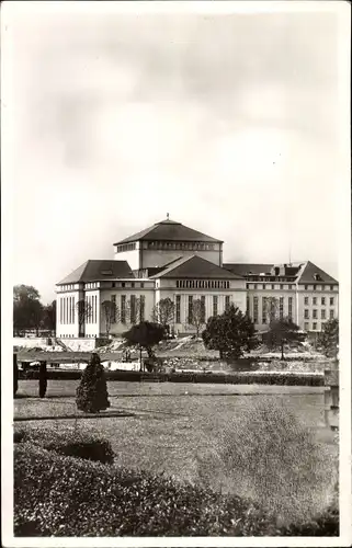 Ak Saarbrücken im Saarland, Stadttheater