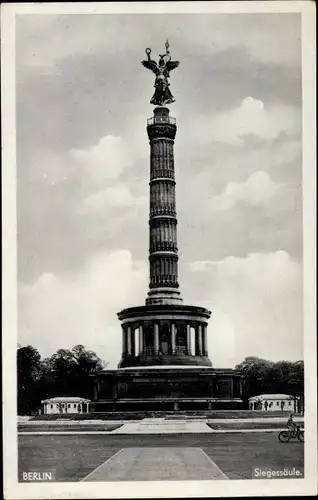 Ak Berlin Tiergarten, Siegessäule