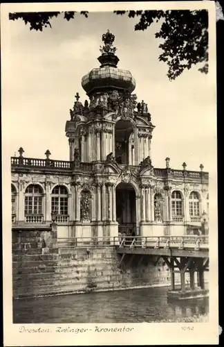 Ak Dresden Altstadt, Königlicher Zwinger, Kronentor