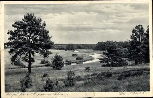 Ak Zippelsförde Krangen Neuruppin in Brandenburg, Rhintal, Restaurant zur Waldwiese