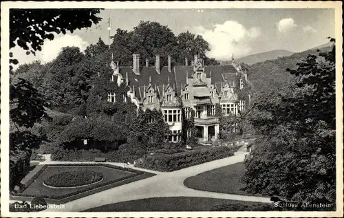 Ak Bad Liebenstein im Thüringer Wald, Schloss Allenstein