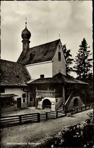 Ak Birkenstein Fischbachau in Oberbayern, Wallfahrtskapelle